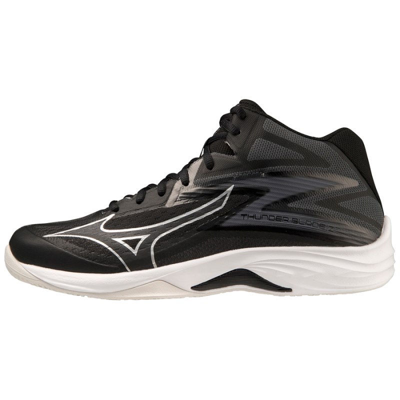 Mizuno Thunder Blade Z Mid Zwart Zilver | PCGO7534