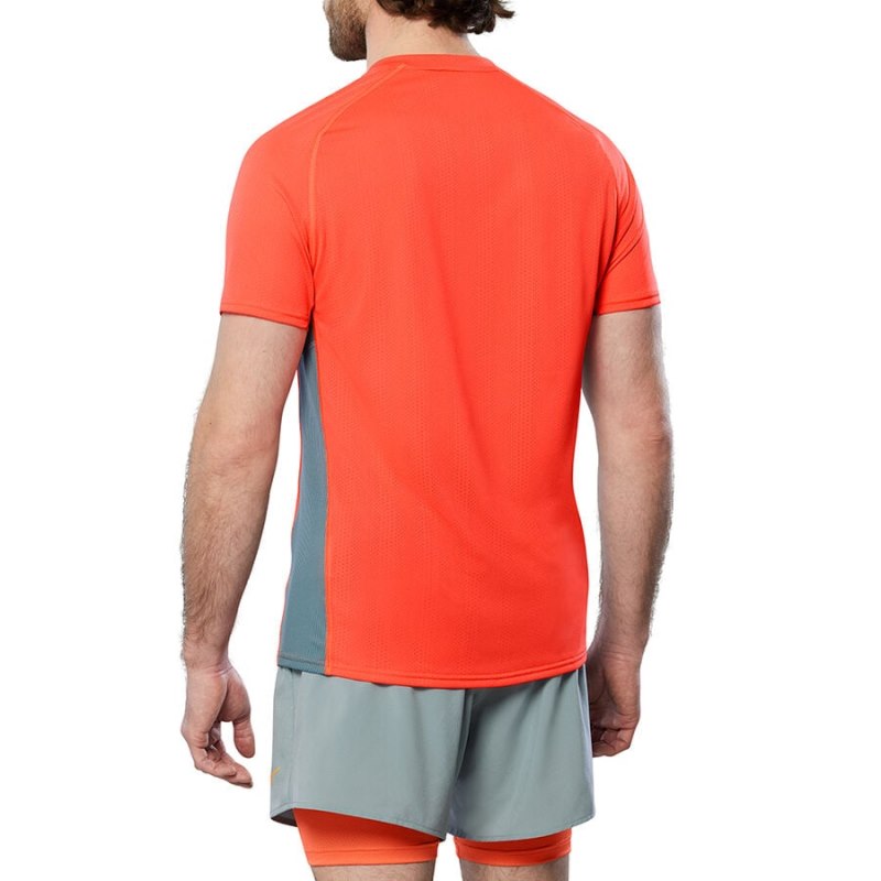 Mizuno Trail Dryaeroflow HZ Tee Oranje | MRWH5327