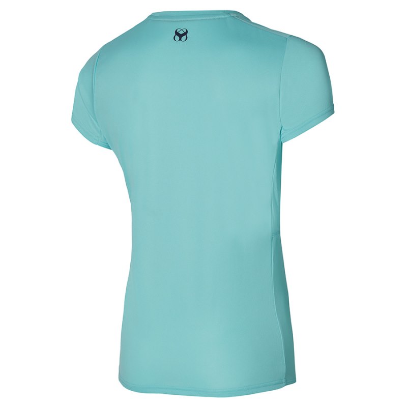 Mizuno Two Loop 88 Tee Turquoise | UCWM9820