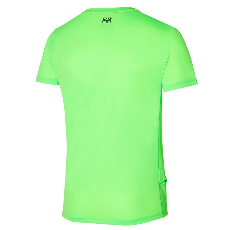 Mizuno Two Loops 88 Tee Lichtgroen | NIDH5226