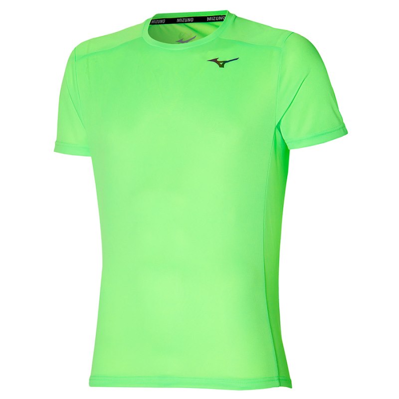 Mizuno Two Loops 88 Tee Lichtgroen | NIDH5226