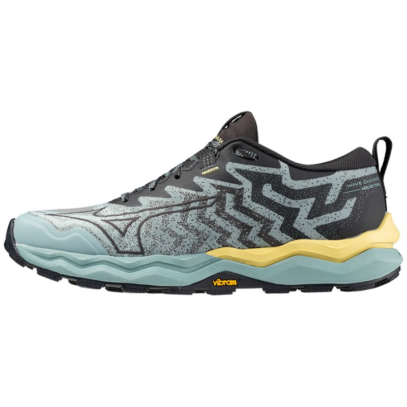 Mizuno WAVE Daichi 8 Lichtturquoise Zwart Geel | QLGM6327