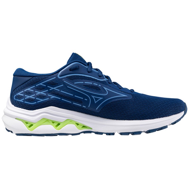 Mizuno WAVE Equate 8 Donkerblauw Groen | PQDQ2072