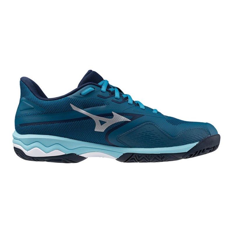 Mizuno WAVE Exceed Light 2 AC Blauw Wit | AZNN5862