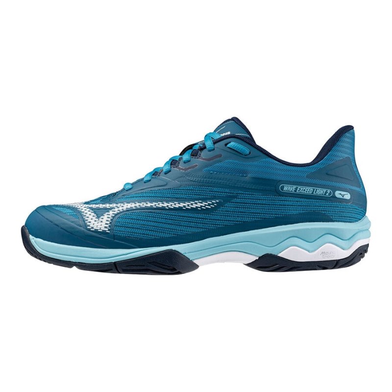 Mizuno WAVE Exceed Light 2 AC Blauw Wit | AZNN5862