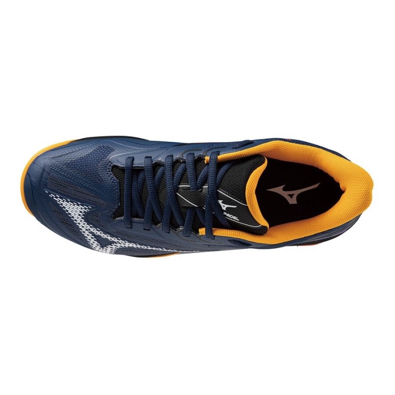 Mizuno WAVE Exceed Light 2 Padel Donkerblauw Wit Oranje | VWTZ9759