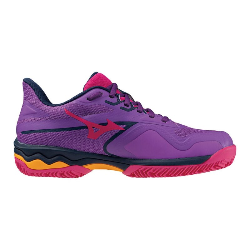 Mizuno WAVE Exceed Light 2 Padel Fuchsie Paars | UEPR7022