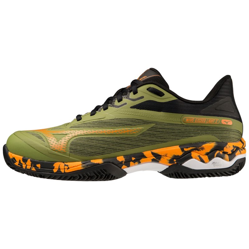 Mizuno WAVE Exceed Light 2 Padel Groen Oranje | XKSN6771