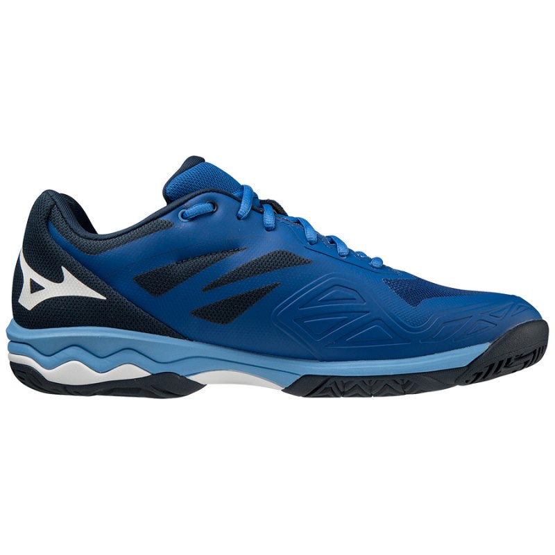 Mizuno WAVE Exceed Light AC Blauw Wit Donkerblauw | SUGP2824