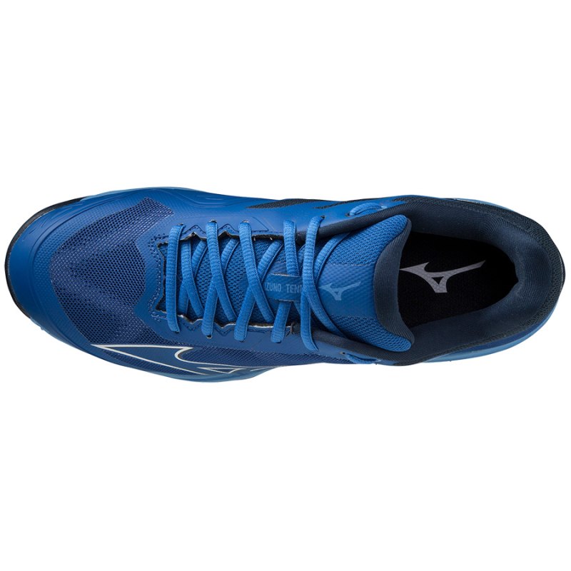 Mizuno WAVE Exceed Light AC Blauw Wit Donkerblauw | SUGP2824