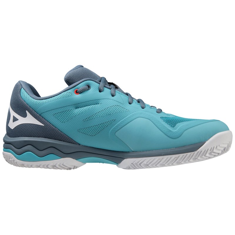 Mizuno WAVE Exceed Light CC Blauw Wit | CDIA7074