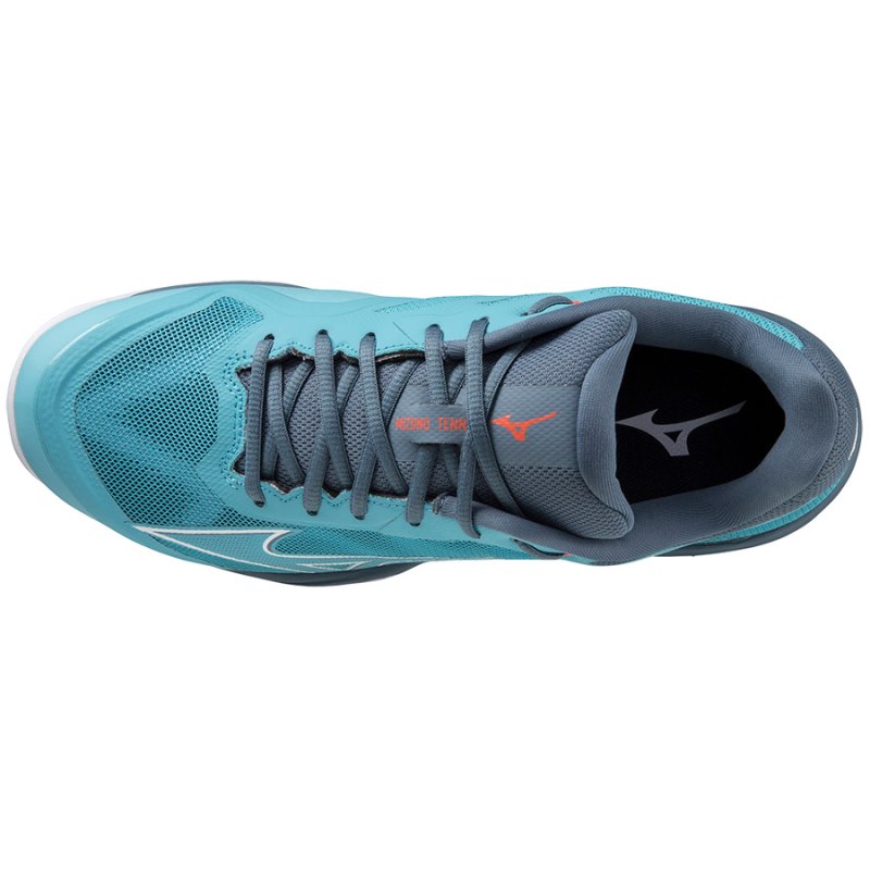 Mizuno WAVE Exceed Light CC Blauw Wit | CDIA7074