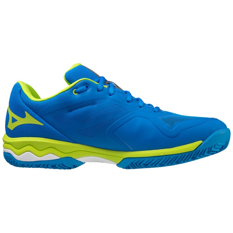 Mizuno WAVE Exceed Light Padel Blauw Lichtgroen Wit | OHDX8650