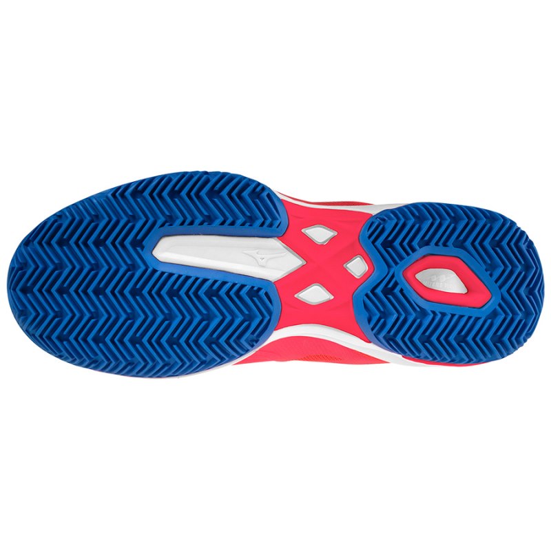 Mizuno WAVE Exceed Light Padel Roze Wit Blauw | TZIN5990