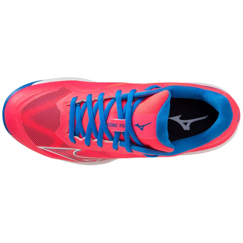 Mizuno WAVE Exceed Light Padel Roze Wit Blauw | TZIN5990