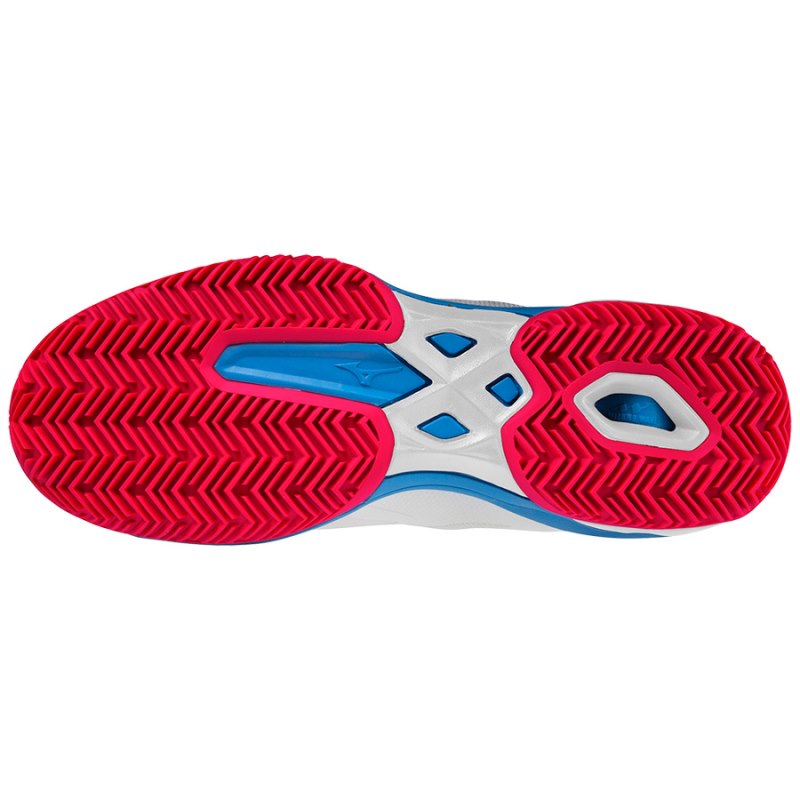 Mizuno WAVE Exceed Light Padel Wit Rood Blauw | COXQ4747