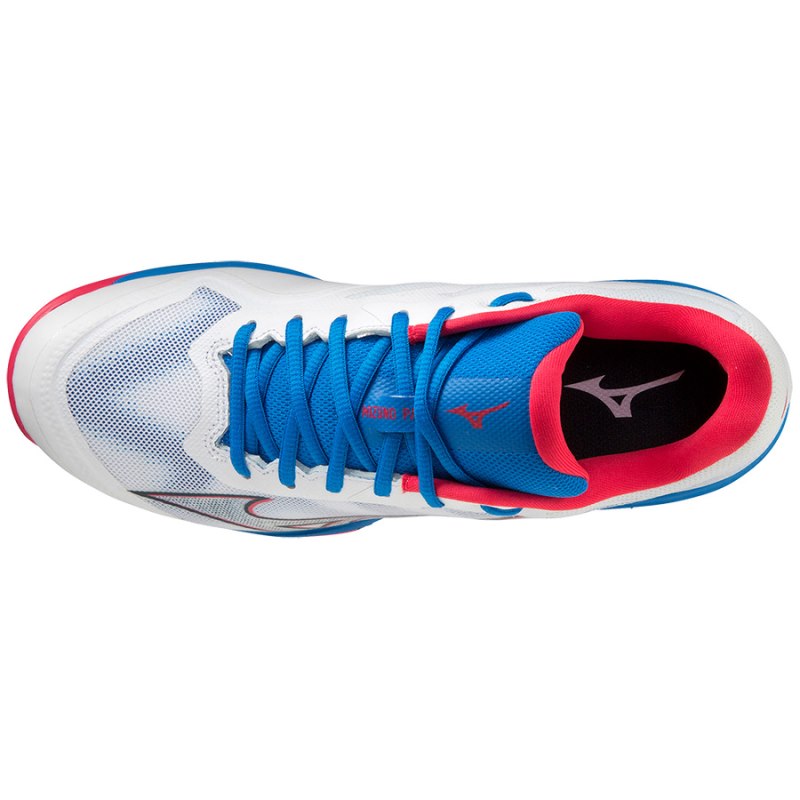 Mizuno WAVE Exceed Light Padel Wit Rood Blauw | COXQ4747