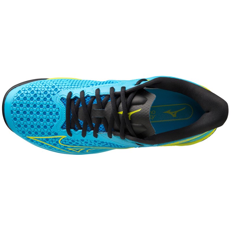 Mizuno WAVE Exceed Tour 5AC Blauw Geel Zwart | LHBY4832