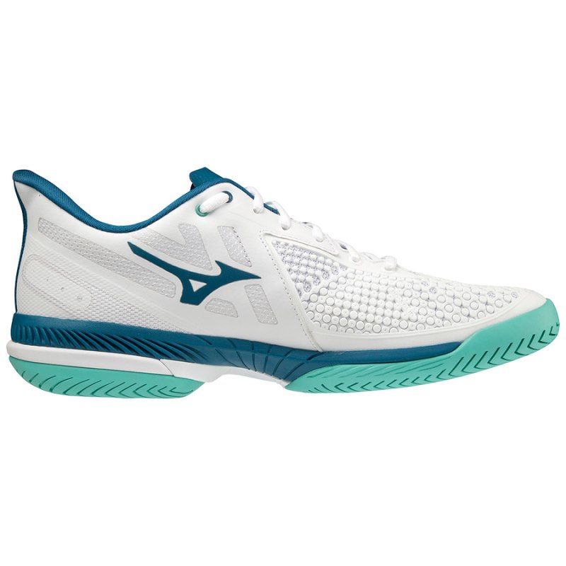 Mizuno WAVE Exceed Tour 5 AC Wit Turquoise | NJVN6193