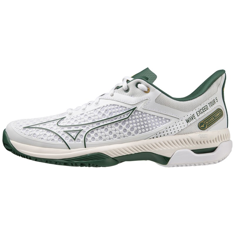 Mizuno WAVE Exceed Tour 5 CC Wit Groen | RAWK3955