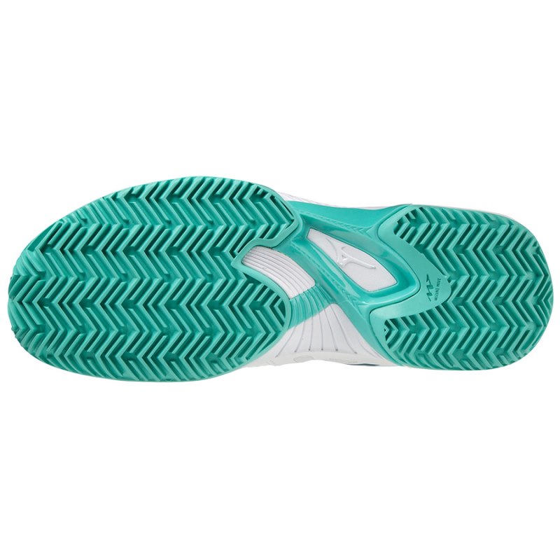 Mizuno WAVE Exceed Tour 5 CC Wit Turquoise | MTCW2594