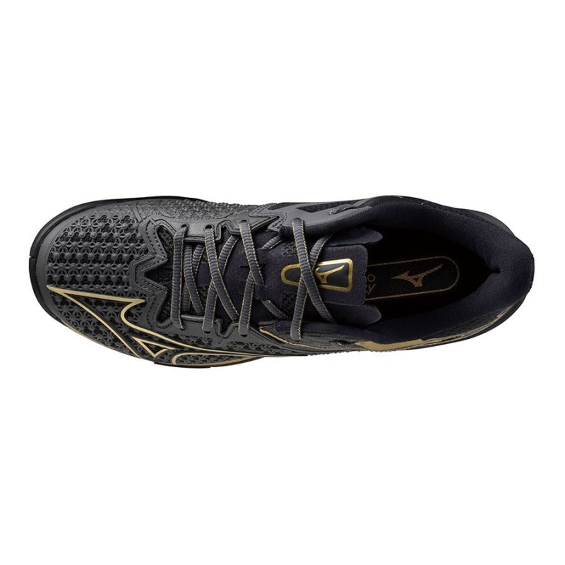 Mizuno WAVE Exceed Tour 6 AC 10TH Edition Zwart Goud | SROP5471