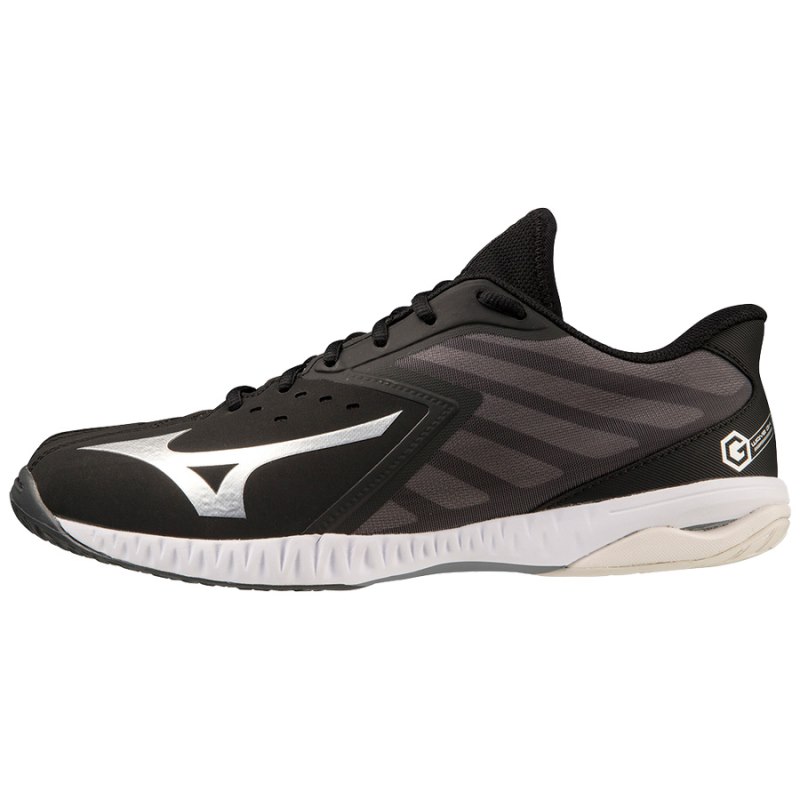 Mizuno WAVE Gk Zwart Zilver Wit | YFRB2439