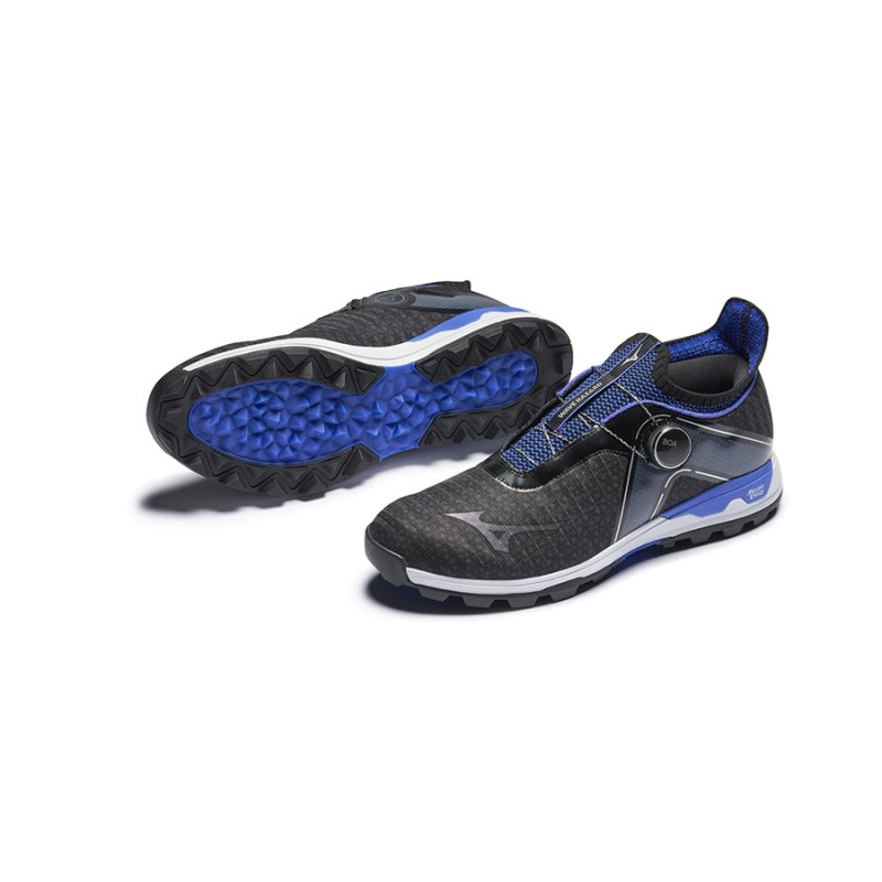 Mizuno WAVE Hazard Boa Zwart Blauw | FDIV2233