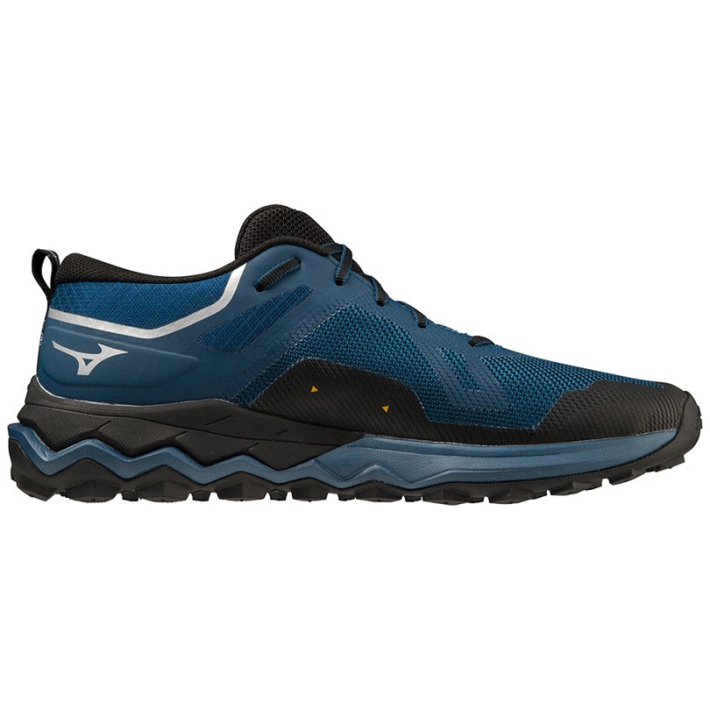 Mizuno WAVE Ibuki 4 GTX Donkerblauw Zwart Geel | UVUG9182