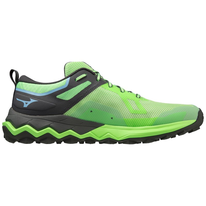 Mizuno WAVE Ibuki 4 Groen Zwart Blauw | PBLZ5128