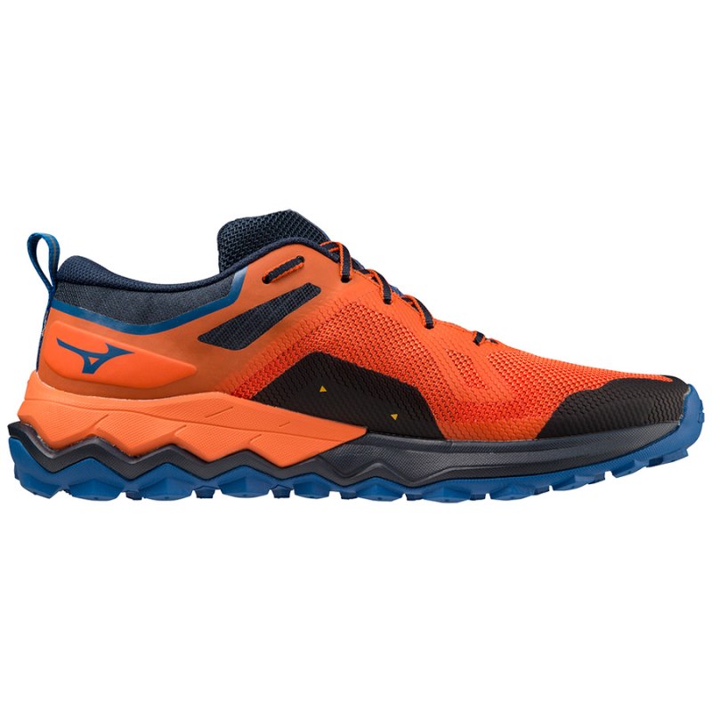 Mizuno WAVE Ibuki 4 Oranje Blauw | LCXK3619