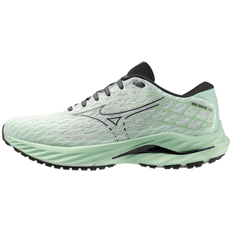 Mizuno WAVE Inspire 20 Groen Zwart | KBYK4359