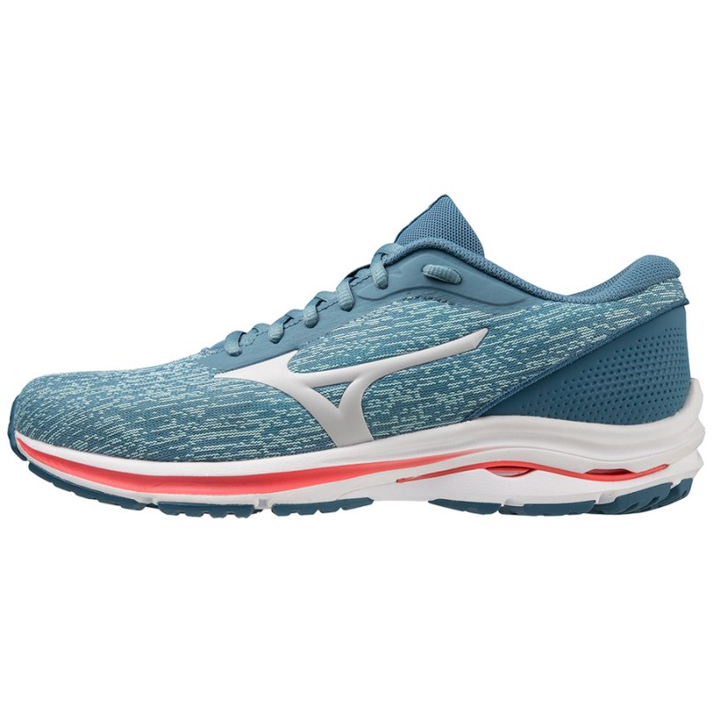 Mizuno WAVE Kizuna 3 Turquoise Zilver Koraal | FUBP7861