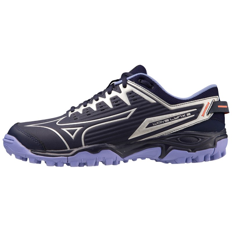 Mizuno WAVE LYNX 2 Donkerblauw Groen Paars | RDKS7239