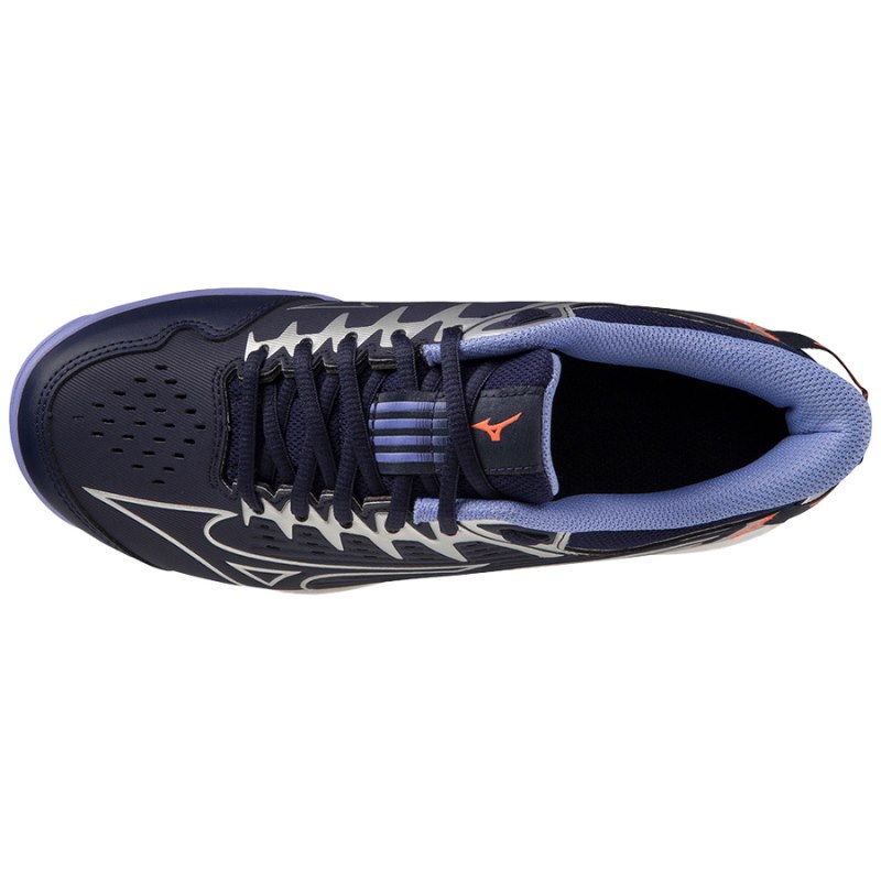 Mizuno WAVE LYNX 2 JR. Donkerblauw Groen Paars | SYVW8961