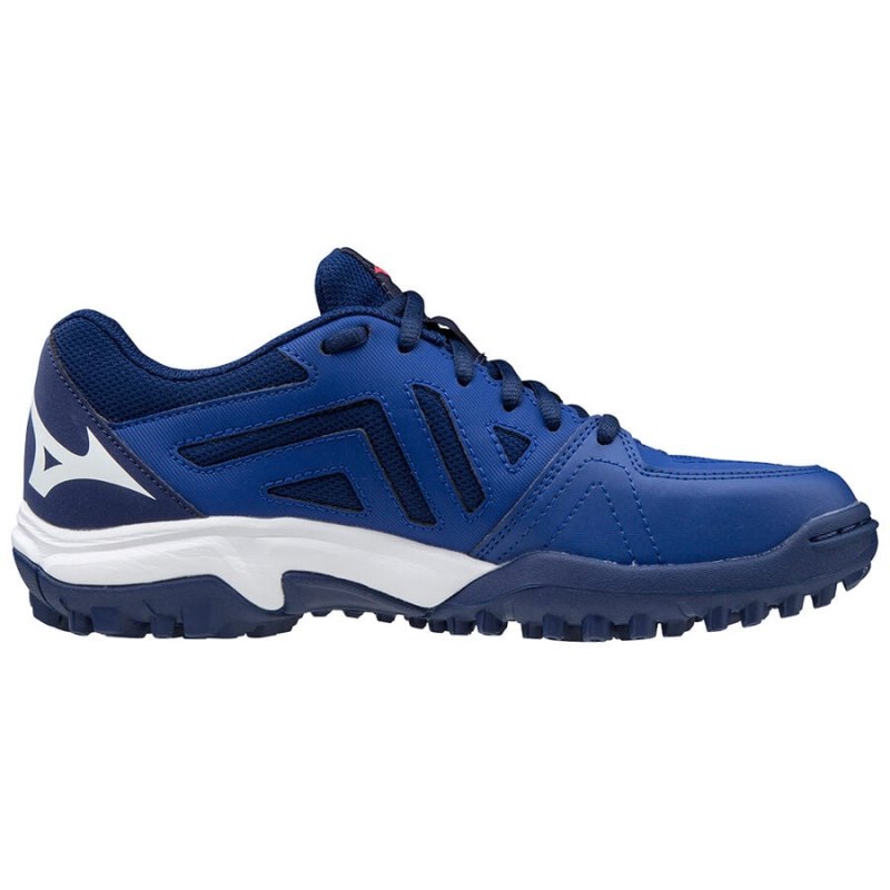 Mizuno WAVE LYNX Junior Blauw Wit Zwart | OVJJ5411