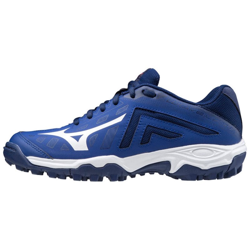 Mizuno WAVE LYNX Junior Blauw Wit Zwart | OVJJ5411