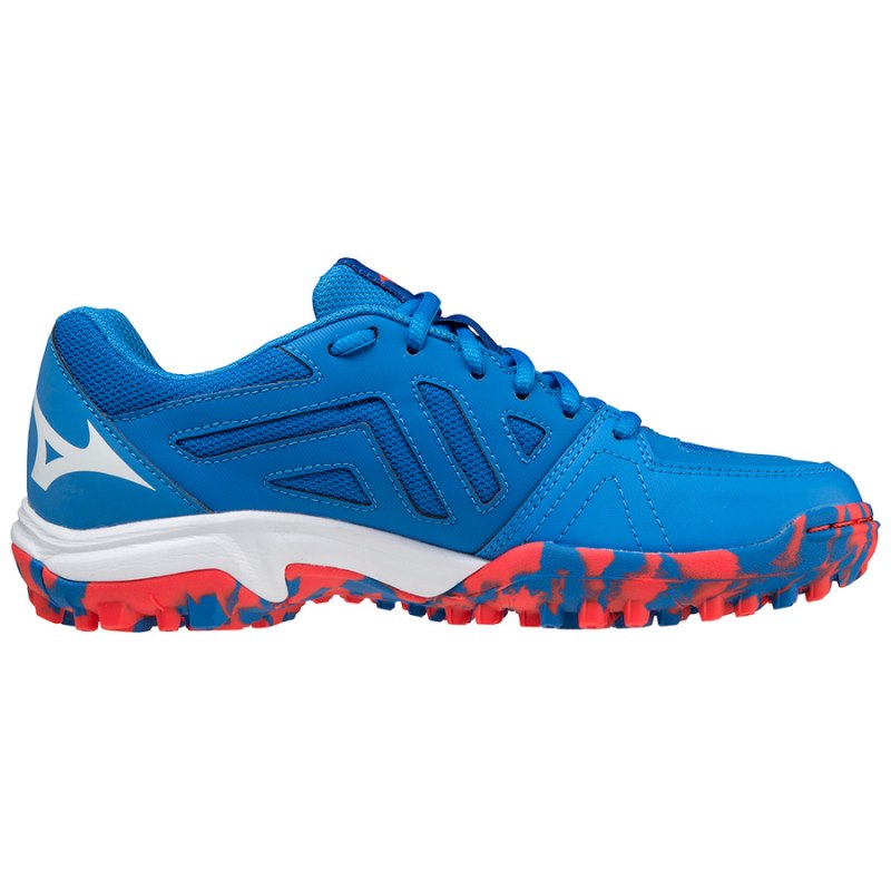 Mizuno WAVE LYNX Junior Donkerblauw Zilver Blauw | FLWF1588