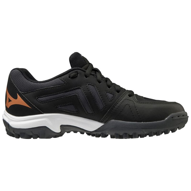 Mizuno WAVE LYNX Junior Zwart Oranje Wit | VSZF5705