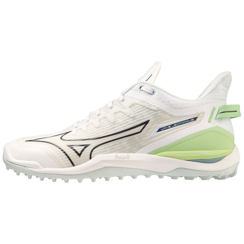 Mizuno WAVE Leopardus Wit Groen | EAXO2436