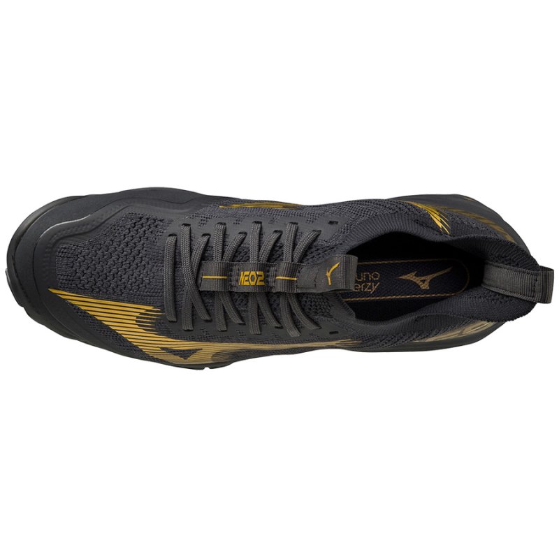 Mizuno WAVE Lightning Neo2 Zwart Goud | CHED4794