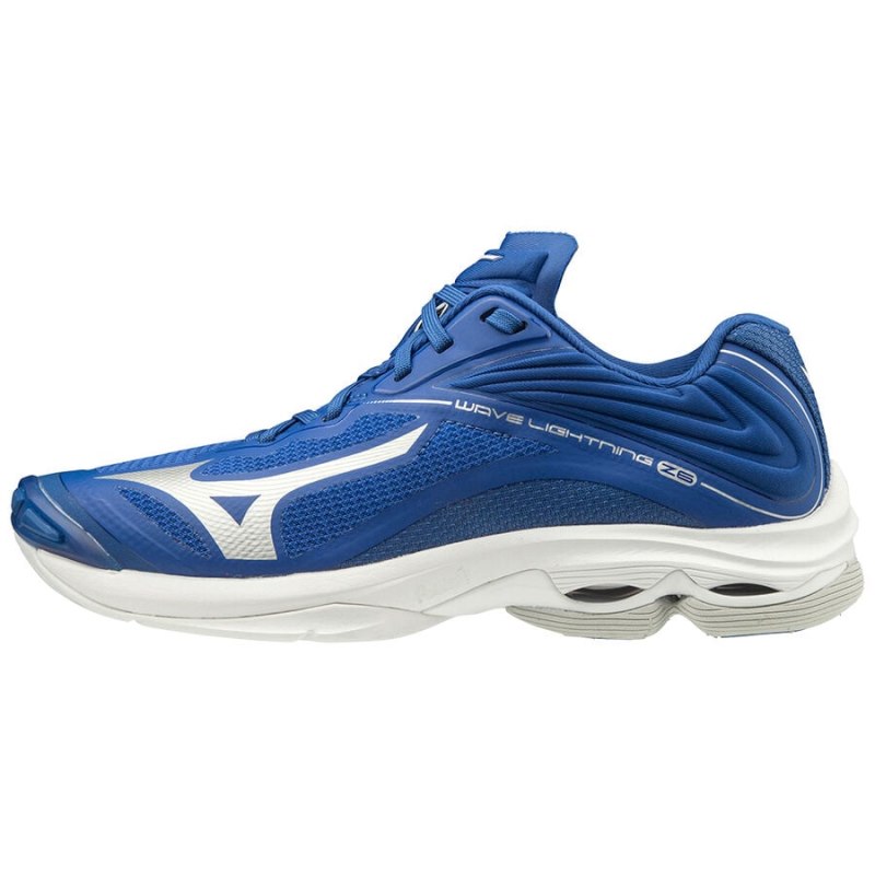 Mizuno WAVE Lightning Z6 Blauw Wit | AVKJ6078