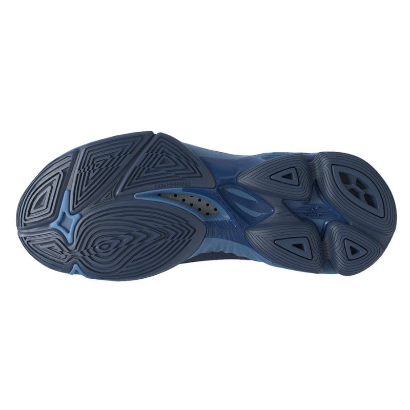 Mizuno WAVE Lightning Z7 Donkerblauw Wit Blauw | YHXG9419