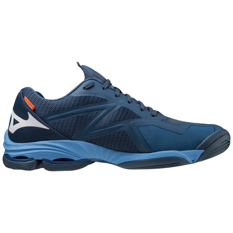 Mizuno WAVE Lightning Z7 Donkerblauw Wit Blauw | YHXG9419