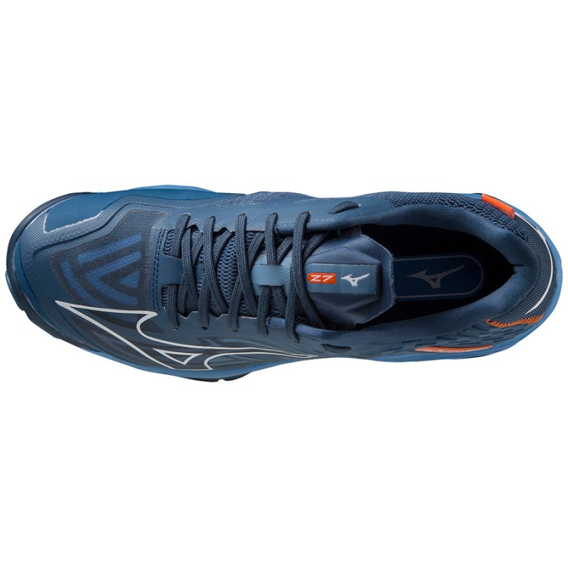 Mizuno WAVE Lightning Z7 Donkerblauw Wit Blauw | YHXG9419