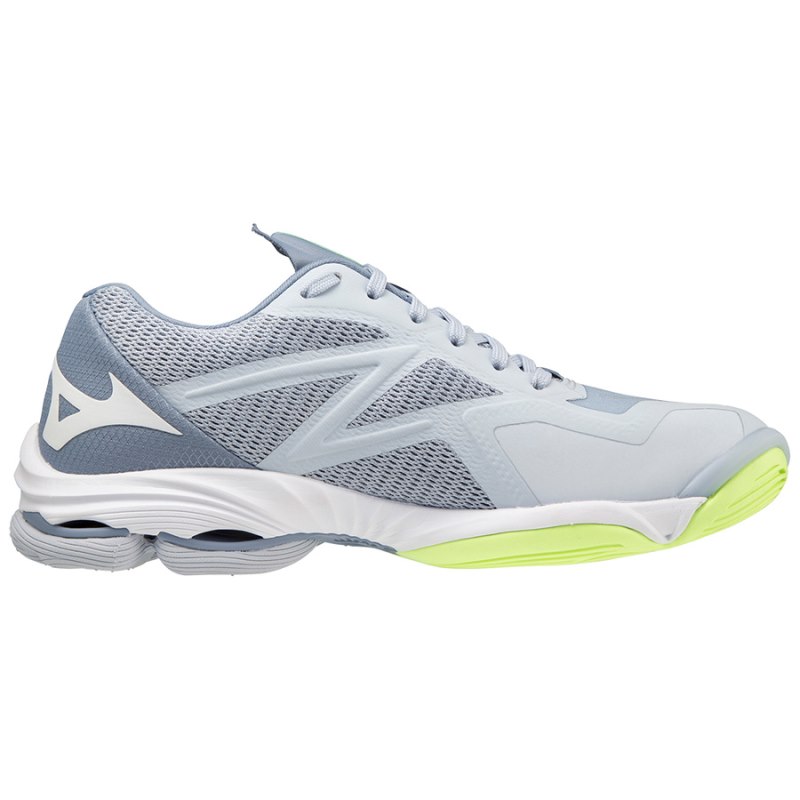 Mizuno WAVE Lightning Z7 Grijs Wit Lichtgroen | GUCC6312