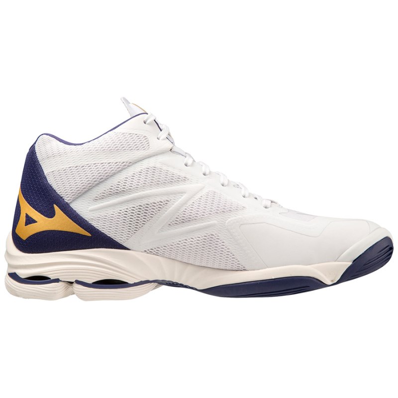 Mizuno WAVE Lightning Z7 Mid Wit | JUBL0019