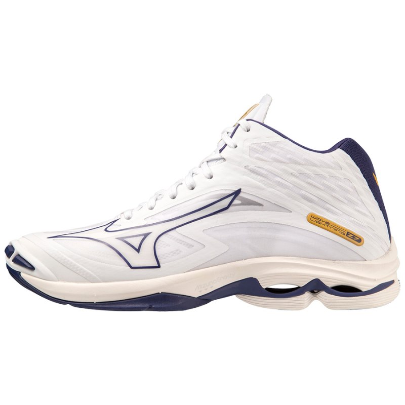 Mizuno WAVE Lightning Z7 Mid Wit | JUBL0019