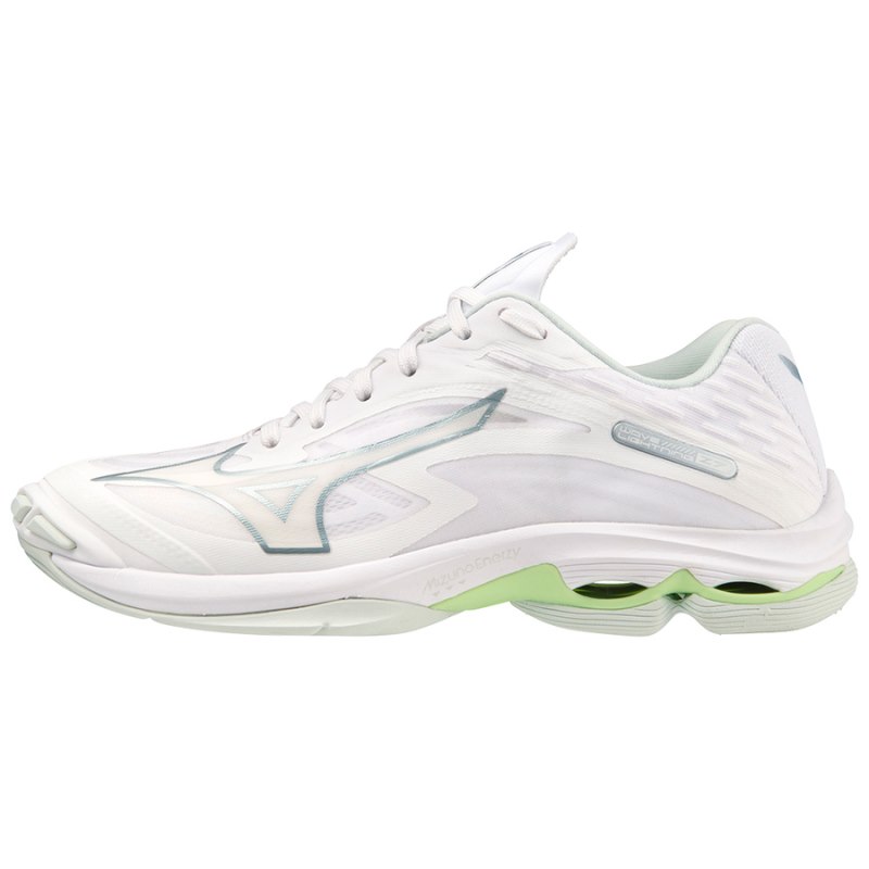 Mizuno WAVE Lightning Z7 Wit Groen | HHLS6776