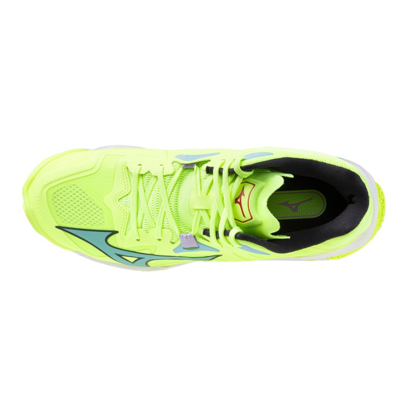 Mizuno WAVE Lightning Z8 Mid Groen Geel | HYVT4024